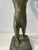 Army Green 1940s Art Deco Period Bronzed Patina Male Athlete For Sale - Image 8 of 9