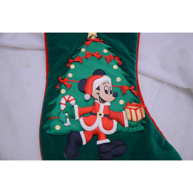 Traditional Mickey Mouse Stocking For Sale - Image 3 of 5