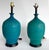 Mid 20th Century Mid-Century Modern Textured Glazed Pottery Table Lamps, Pair, Bitossi Style For Sale In Miami - Image 6 of 7