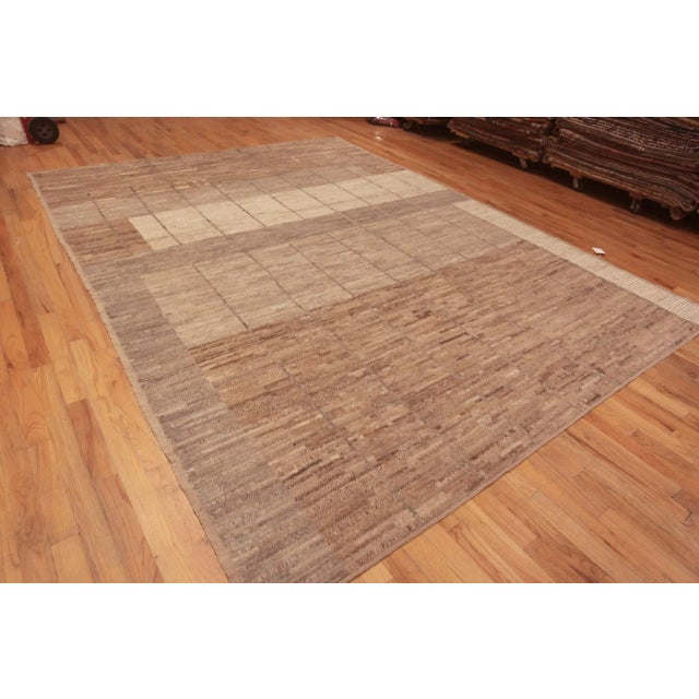 Early 21st Century Modern Contemporary Room Size Area Rug For Sale - Image 5 of 9