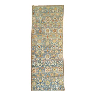 Antique Zabihi Collection Persian Malayer Gallery Rug - 5'1" x 14'1" For Sale