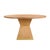 Nolan Natural Wood Round Dining Table For Sale - Image 4 of 8