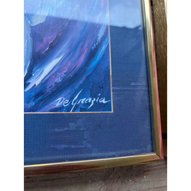 Vintage Ted DeGrazia Framed Print Collection, Set of 6 Southwestern Folk Art Works For Sale - Image 4 of 11