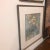 Glass "Textures IV" Framed and Matted Lithograph For Sale - Image 7 of 8