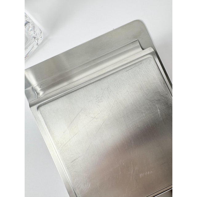 Metal Sergio Asti for Icm Salt, Pepper and Oil Cruet Set, Italy, 1980s, Set of 5 For Sale - Image 7 of 8