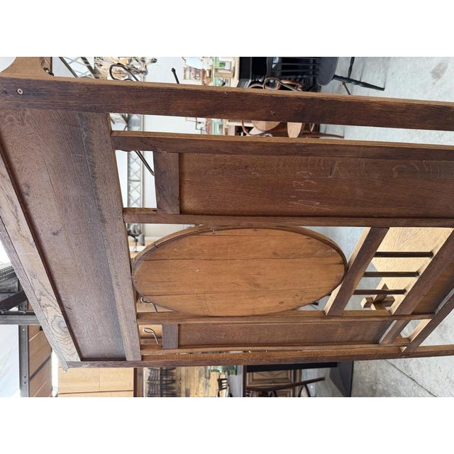 Early 20th Century Oak Entrance Hall Rack For Sale - Image 11 of 12