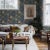 Mid-Century Modern SAMPLE - Boråstapeter Alicia Wallpaper In Navy For Sale - Image 3 of 3