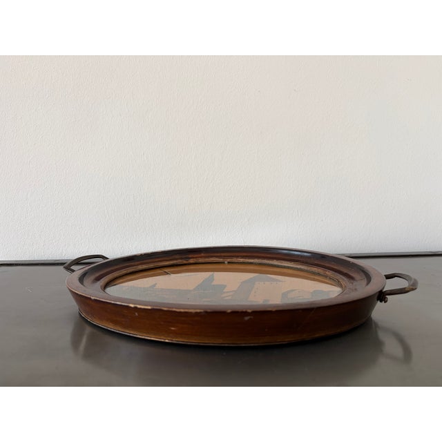 1920s Antique Wooden Tray, 1890s For Sale - Image 5 of 9