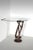 1950s Corner Console with Monopod and Shaped Glass by Giordani Pierluigi, 1950s For Sale - Image 5 of 5