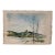 Henry Emil Salloch Original Watercolor on Paper of Serene Wetlands, 1940. For Sale