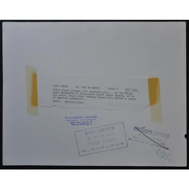 Paris - Nude in front of Sacred Heart.