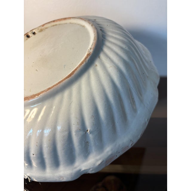Large Antique Plate from Moustiers For Sale - Image 10 of 17