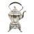 Antique Reed & Barton Silver Plated Victorian Tilting Tea Coffee Pot on Stand For Sale