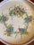 Shabby Chic Vintage Hand Painted Ceramic Serving Tray From Portugal For Sale - Image 3 of 12