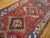 1930s 1930s Antique Kurdish Diamond Classic Tribal Coral Hallway Runner Rug For Sale - Image 5 of 6