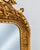 Wood Large Golden Baroque Mirror with Crest from Green Square For Sale - Image 7 of 12