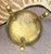 Brass Early Middle Eastern Etched and Pierced Brass Three Leg Trim Pod Footstool For Sale - Image 8 of 8