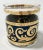 Mid 20th Century Vintage Culver LTD Black and Metallic Gold Lowball Glasses, Set of 5 For Sale - Image 5 of 9