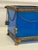 Metal French Blue Opaline Antique Jardiniere For Sale - Image 7 of 10