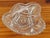 Art Deco Early 20th Early American Pattern Glass Clear Pressed Glass Tri-Cornered Nappy Bowl For Sale - Image 3 of 6