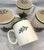 American Vintage Set of 4 Spode England "Christmas Tree" Coffee Mugs For Sale - Image 3 of 6