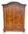 Baroque Wardrobe in Walnut, Nuremberg, Germany, 18th Century For Sale