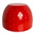 Kaj Franck Mid Century Modern Ampler Ejiry Red Enamel Bowl With White Diamonds Kaj Frank Style For Sale - Image 4 of 13