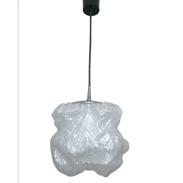 Murano Glass Pendant Light from Peill & Putzler For Sale - Image 4 of 10