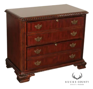 Hooker Furniture 'Seven Seas' Georgian Style Carved Mahogany File Cabinet