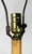 Hollywood Regency Vintage Stiffel Hollywood Regency Tripartite Brass Candlestick Table Lamp For Sale - Image 3 of 9