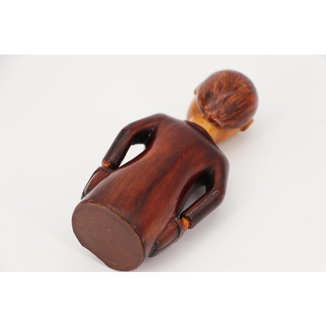 1920s 1920s American Folk Art Figure of a Man For Sale - Image 5 of 12