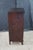 Brown Antique Edwardian Mahogany Drop Front Secretary Filing Cabinet Console For Sale - Image 8 of 11