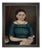 Mary Wilcox by Joseph Whiting Print on Canvas in Black Wood Frame With Gold Trim For Sale