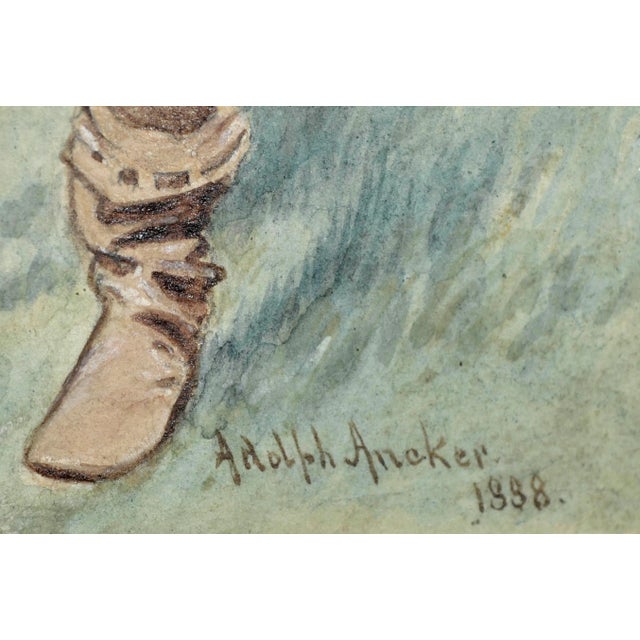 Late 19th Century 1888 "Arquebusiers en Manoeuvre", After Marchetti by Adolph Ancker For Sale - Image 5 of 6