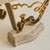 Tessellated Marble + Gilt Metal Console Table, Late 20th Century For Sale - Image 11 of 11