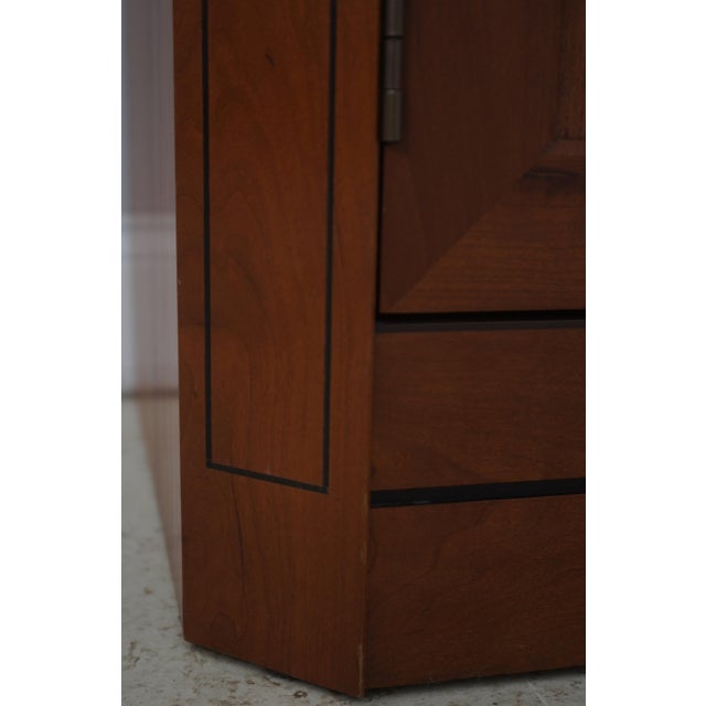 Stickley 21st Century Collection Cherry Curio Cabinet Bookcase For Sale - Image 14 of 18