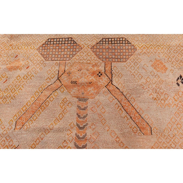 Textile Oversized Antique Turkish Oushak Rug For Sale - Image 7 of 10