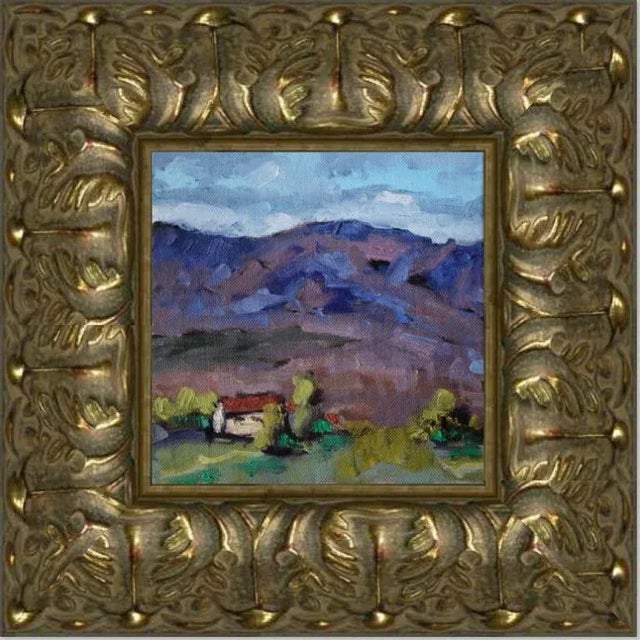 "Nevada Hills" Contemporary Impressionist Style Landscape Oil Painting For Sale In Reno/Lake Tahoe - Image 6 of 8