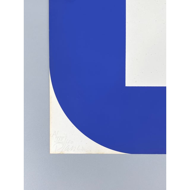 A print * a color screen print * on light card stock * by georg karl pfahler (1926–2002) * signed and numbered in pencil...