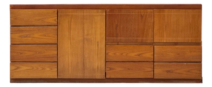Mid-Century Modern Modular Sideboard in Teak, 1970s