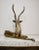 Brass Huge 1960s/1970s Sarreid Hollywood Regency Brass Stag Deer Statue For Sale - Image 8 of 11