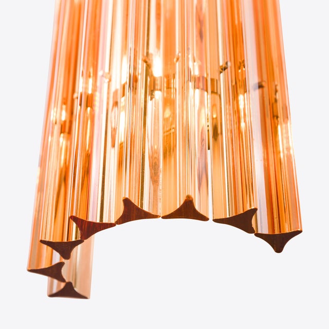 Metal Large Amber Amaro Wall Light from Pure White Lines For Sale - Image 7 of 11
