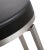 Metal Pratt Black Steel Counter Stools - A Pair For Sale - Image 7 of 12