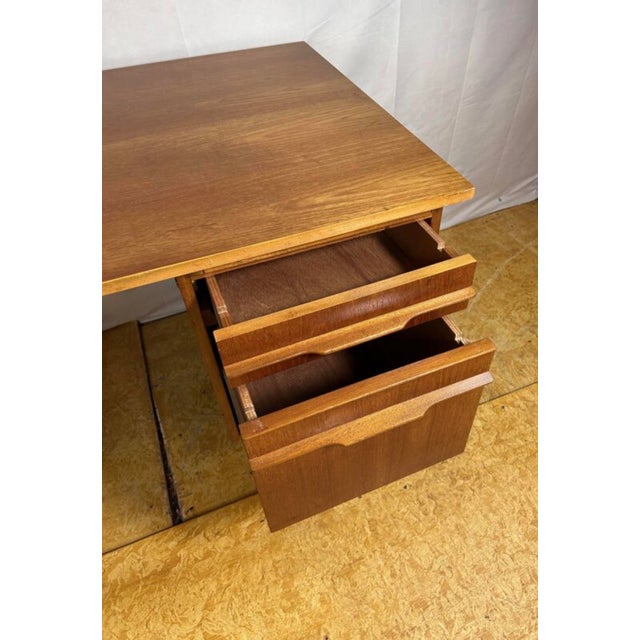 1960s Mid-Century Danish Teak Desk, 1960s For Sale - Image 5 of 14