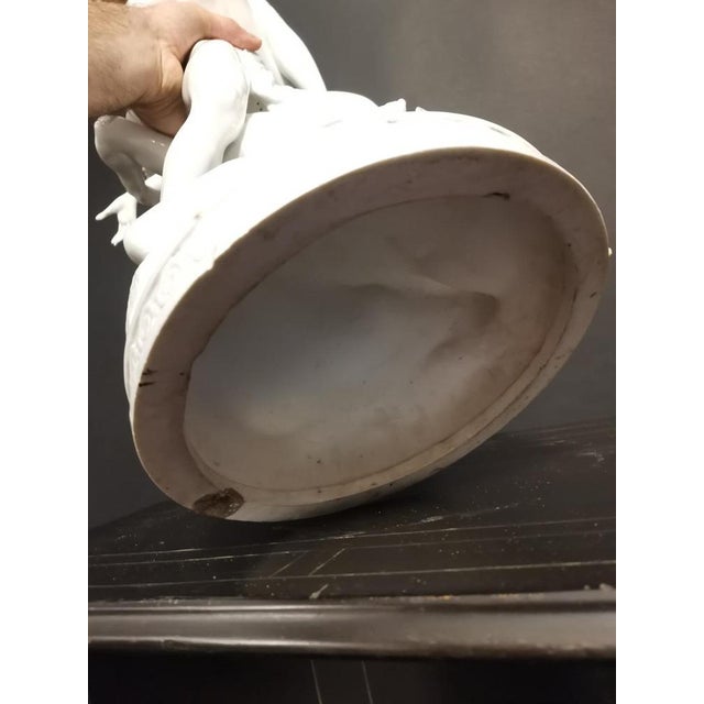 19th Century Italian Porcelain Rape Of Sabine Figurine For Sale - Image 10 of 14
