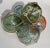 Nautical Nautical Fishing Float Glass Christmas Ornaments, Set of 5 For Sale - Image 3 of 6