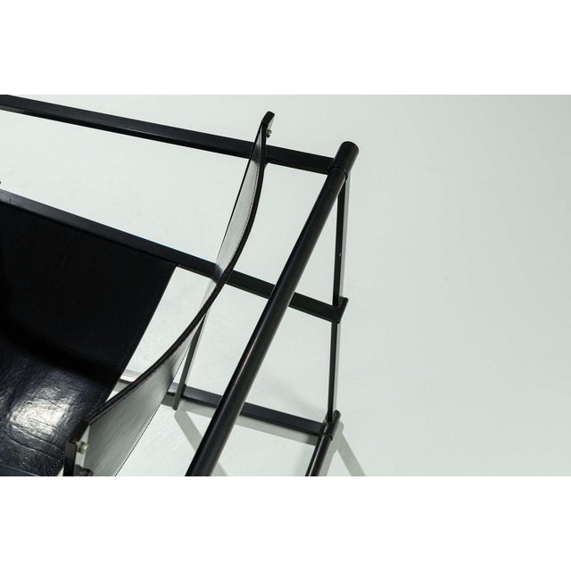 Metal Cubic FM61 Lounge Chairs attributed to Radboud Van Beekum for Pastoe, Netherlands, 1980, Set of 2 For Sale - Image 7 of 15