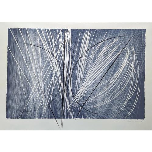 Paper Hans Hartung, L 1971-2 B, 1971, Zincograph For Sale - Image 7 of 7