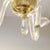 Champagne Champagne Colored Six-Light Murano Chandelier For Sale - Image 8 of 13