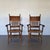 American Belle Epoque Chairs in Wicker, Set of 2 For Sale - Image 3 of 9